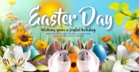 Easter day poster Imagem partilhada do Facebook template