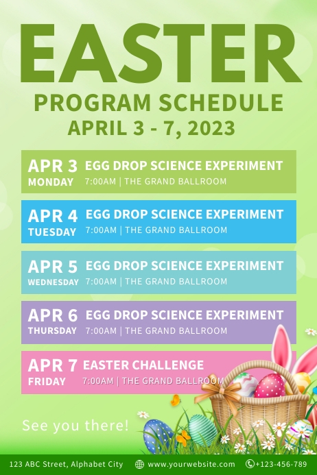 Easter Day Template | PosterMyWall