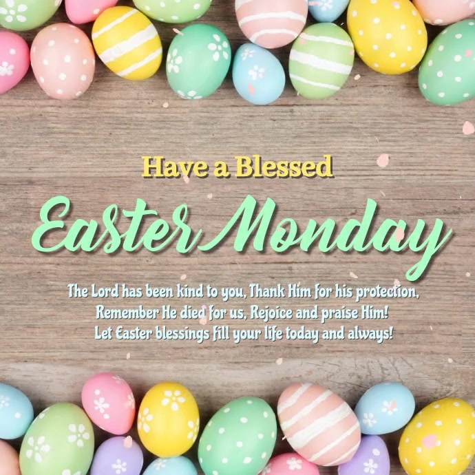 Basic Easter Post Easter Template | PosterMyWall