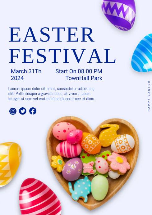 Easter Template PosterMyWall