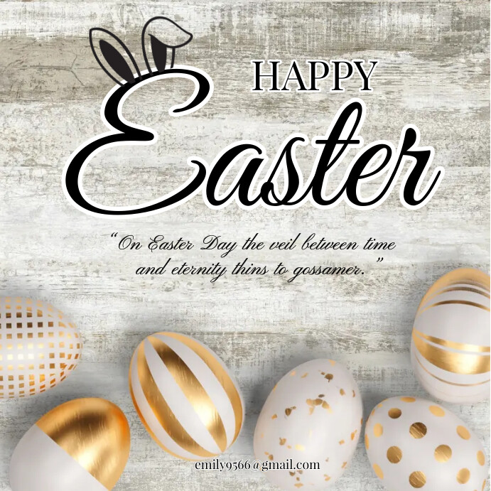 Basic Easter Post Easter Template | PosterMyWall
