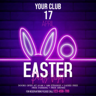 Easter Publicação no Instagram template