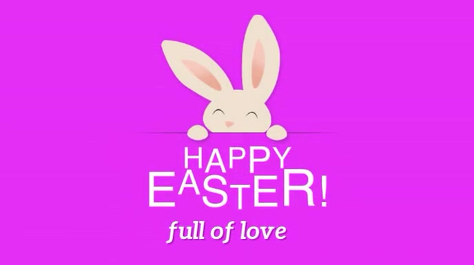 easter Digital Display (16:9) template