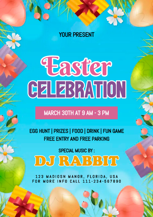 easter Template | PosterMyWall