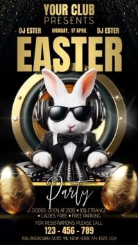 Easter Affichage numérique (9:16) template