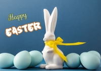Easter 明信片 template