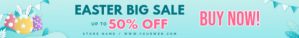 easter Etsy Banner template
