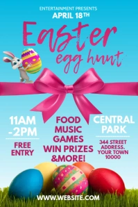 EASTER Poster template