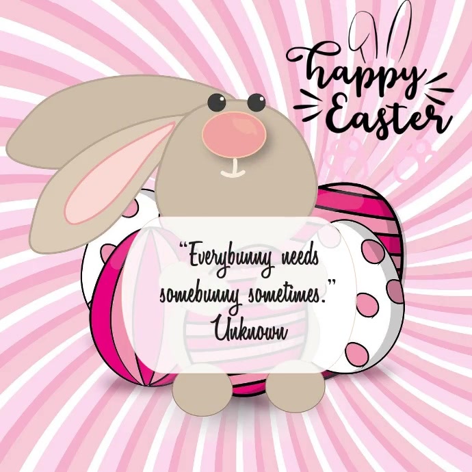 easter Instagram Post template