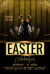 Easter Banner 4' × 6' template