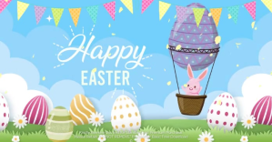 Easter Anuncio de Facebook template
