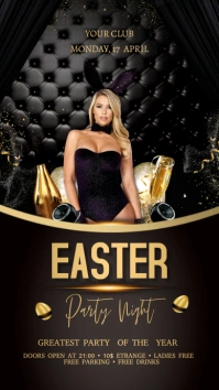 Easter Цифровой дисплей (9 : 16) template