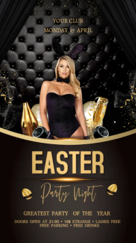 Easter Digital Display (9:16) template