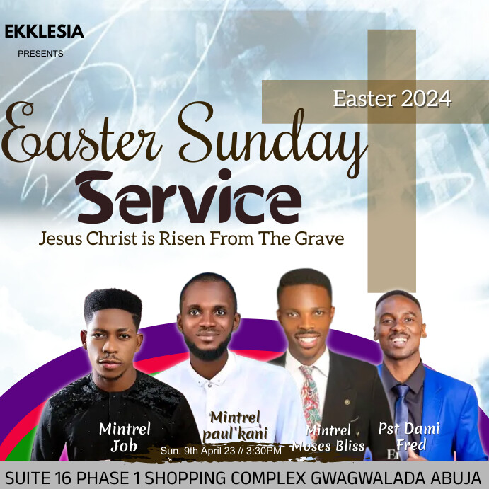 Easter Template | PosterMyWall