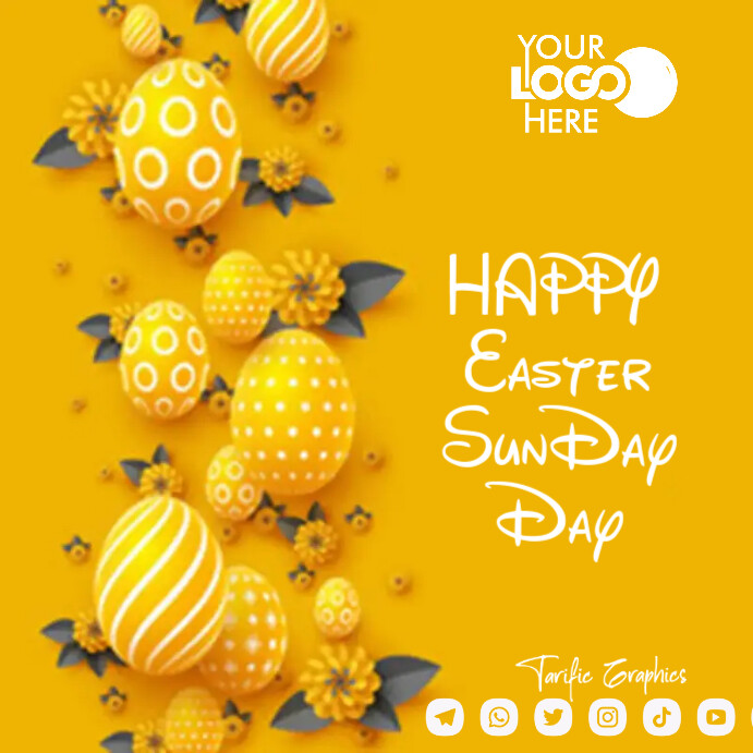 Easter Instagram Post template
