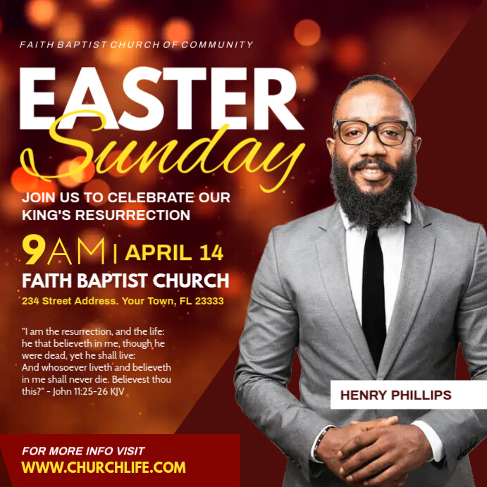 Easter Template | PosterMyWall