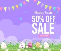 Easter Medium na Rektangle template
