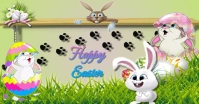 Easter ภาพที่แชร์บน Facebook template