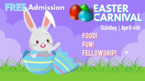 Easter Digital Display template