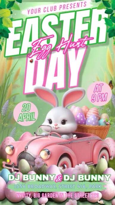 Easter Digital Display Template | PosterMyWall