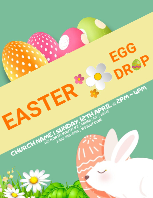 Easter Egg Drop PosterMyWall