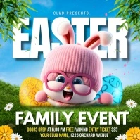 Easter egg hunt, Easter, Easter party Instagram 帖子 template
