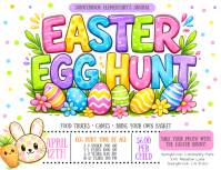 Easter Egg Hunt Flyer (US Letter) template
