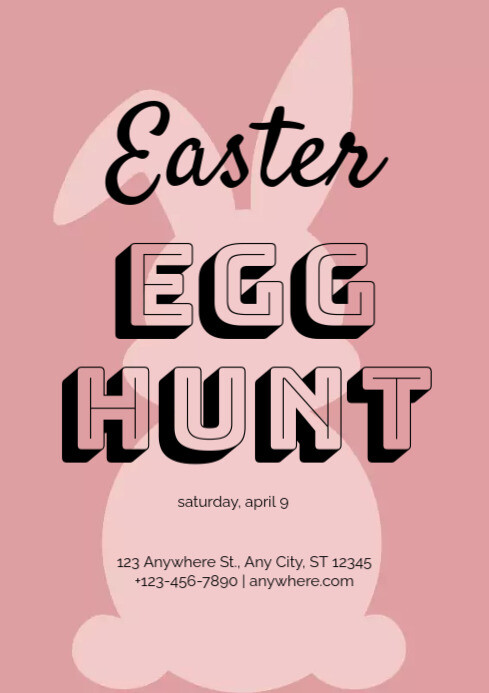 easter egg hunt Template | PosterMyWall