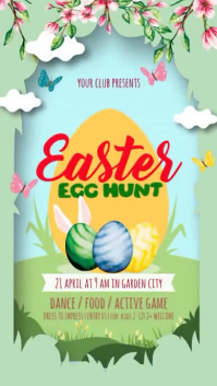 Easter Egg Hunt Instagram Story template