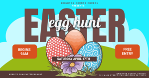 Easter Egg Hunt Facebook 共享图片 template