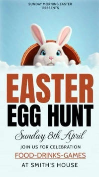 easter egg hunt Instagram Reel template