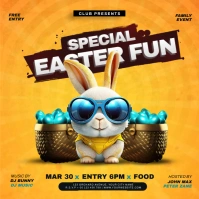 easter egg hunt Publicación de Instagram template