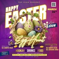 easter egg hunt Instagram-bericht template