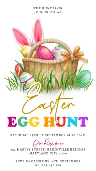 Easter Egg Hunt Instagram-verhaal template
