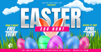 Easter Egg Hunt Facebook Shared Image template