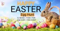 Easter Egg Hunt Flyer ภาพที่แชร์บน Facebook template