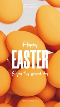 Easter Egg Hunt IG Story Video Short YouTube template