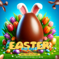Easter Egg Hunt Instagram Post template