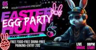 Easter Egg Hunt Party Изображение, которым поделились на Facebook template