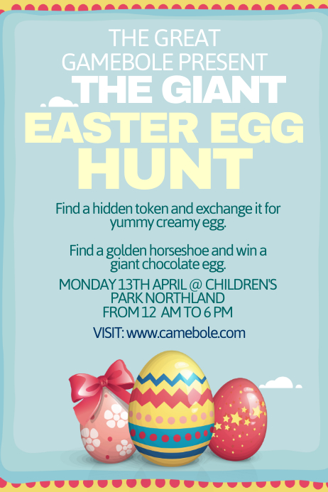 Customize 2,050+ Easter Poster Templates PosterMyWall