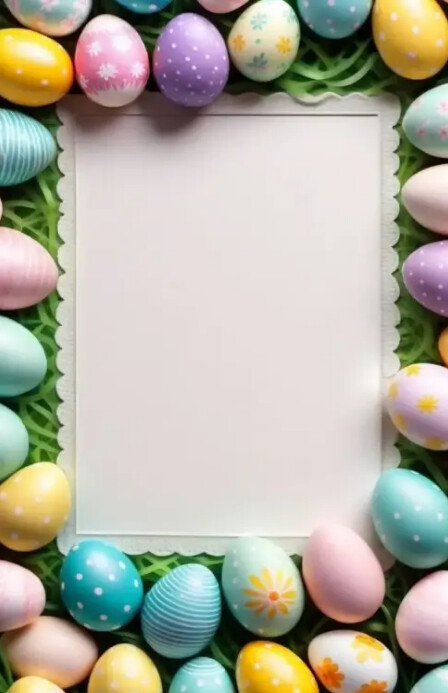 Easter Eggs Template PosterMyWall