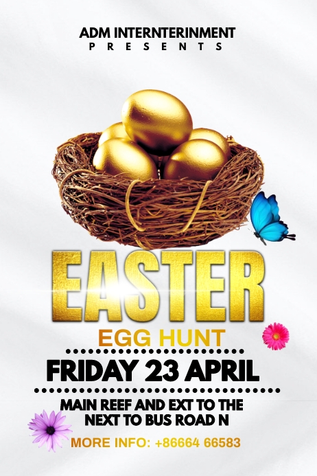 Easter Eggs Hunt Template Postermywall Easter Eggs Hunt Template Postermywall