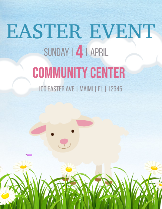 Easter Event Template | PosterMyWall