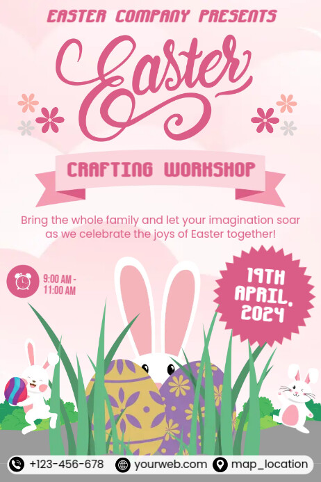 Easter Programme Poster EASTER EVENT Template | PosterMyWall