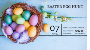 EASTER EVENT DIGITAL TEMPLATE.E Digitale Vertoning (16:9)