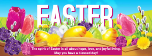 Easter Facebook Cover Zdjęcie w tle na Facebooka template