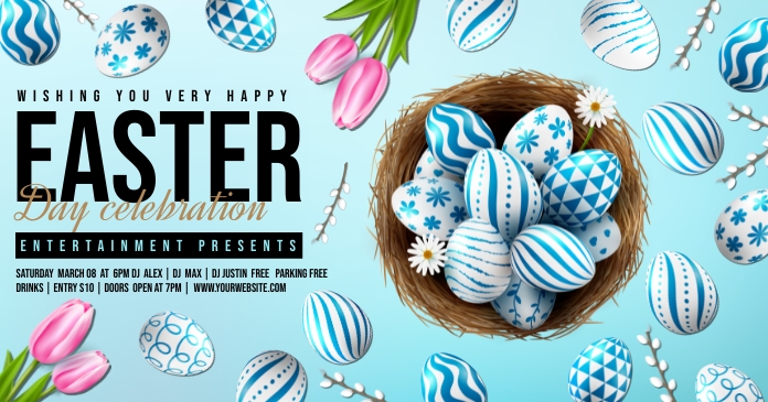 Copy of Easter facebook post | PosterMyWall