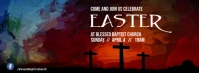 Easter FB cover Couverture Facebook template