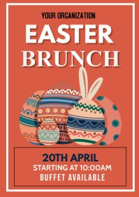 Easter flyer brunch