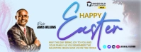 Easter flyer Couverture Facebook template